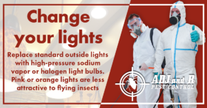 Change your lights Replace standard outside lights with high pressure sodium.xx&oh=1bec888a983fea8e04db49cec537a8ad&oe=5F3B0F20 - ADJ and R Pest Control Services in Davao City