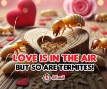 💘 Love is in the air… but so are termites! 💘