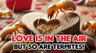 💘 Love is in the air… but so are termites! 💘